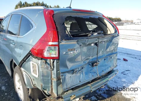 2016 Honda Cr-V Ex-L from USA, damaged, VIN 2HKRM4H76GH638013